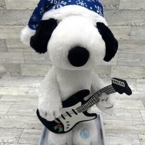 Brand New Dandee Peanuts Singing Animated Snoopy Plays Guitar/Dances